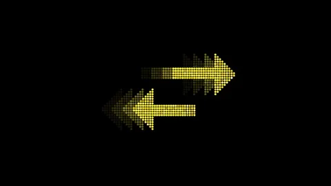 Animated Play Video LED Icon Loop Modules for edit with alpha Stock Footage 84200696