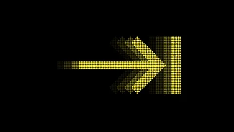 Animated Play Video LED Icon Loop Modules for edit with alpha Stock Footage 84201823