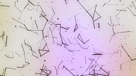 Animated Polygonal Lines And Dotes Geometric Molecular Background 스톡 동영상 100471297