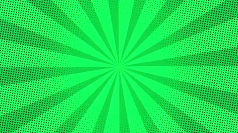 Animated Pop Art Background in Green Color Stock Footage 304011143