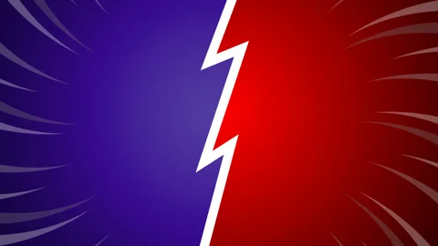 Animated pop art background for intro of your versus video. 스톡 동영상 336741165