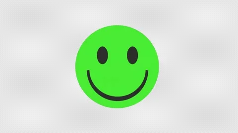 Animated positive and negative smiles ic... | Stock Video | Pond5