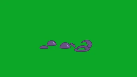 Animated Potion Bubbles Rising Green Screen Loop - Magic Cauldron Effect VFX Stock Footage 319405403