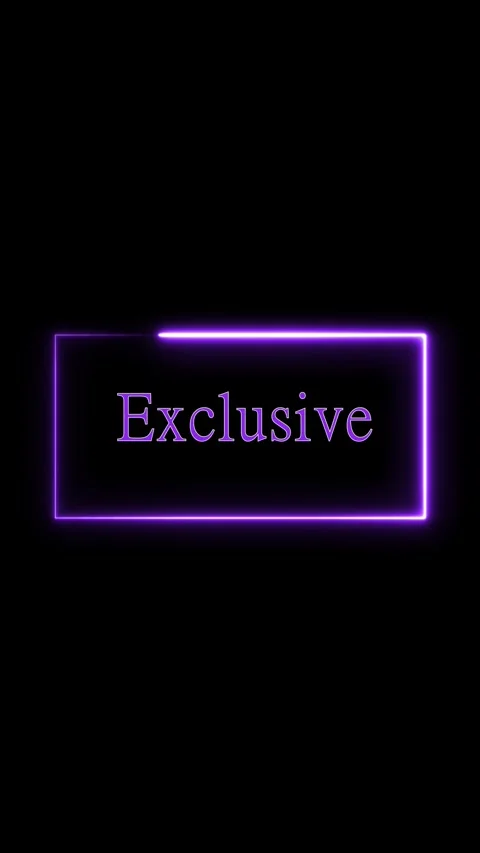 Animated premium purple neon label frame dark background motion graphics ve.. Stock Footage 344285643