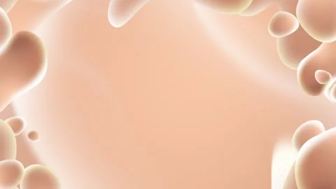 Animated presentation background backdrop of colorful fluid liquid shapes Stock Footage 282785509