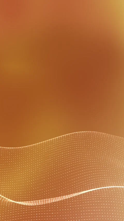 Animated presentation background, backdrop of warm golden hues, flowing Stock Footage 283731800