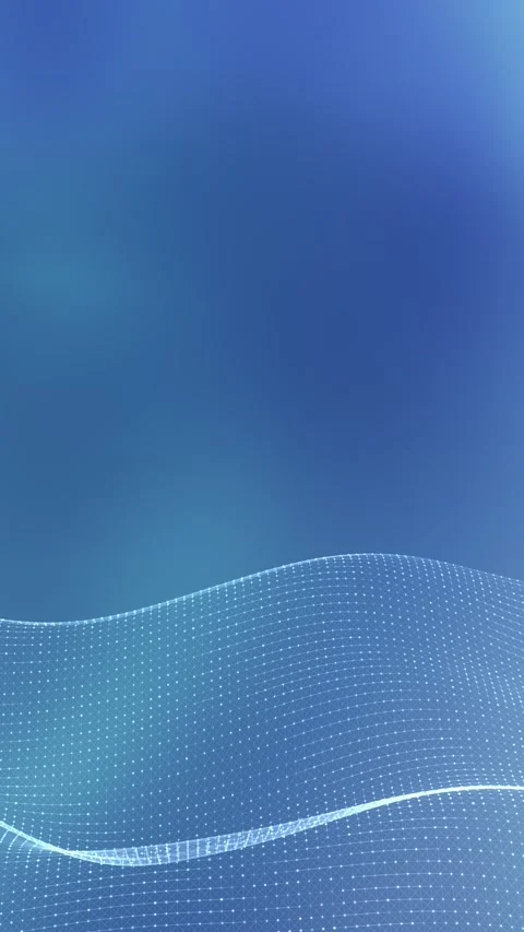 Animated presentation background, seamless loop of vibrant blue and turquoise Stock Footage 283731829