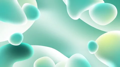 Animated presentation background, vibrant fluid liquid shapes and forms Stock Footage 282787053