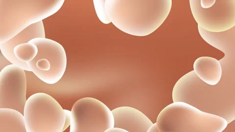 Animated presentation background wallpaper featuring colorful, fluid liquid Видео 282786938