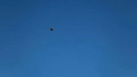 Animated presentation of NASA Orion rocket mission re-entry into earth orbit and Stock Footage 74813956