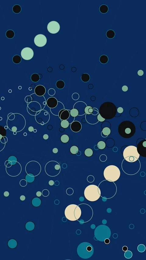 Animated Procedural Geometry Pattern Forming Structured Motion Background Stock Footage 333109942