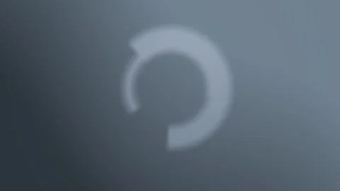 Animated progress indicator visually represents a task in progress Stock Footage 325773323