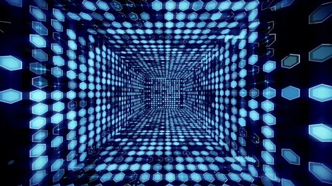 Animated pulsating panels Video stock 90071537