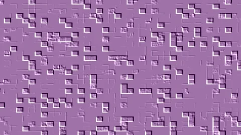 Animated purple background with a pattern of white and varying shades of pu.. Stock Footage 259175271