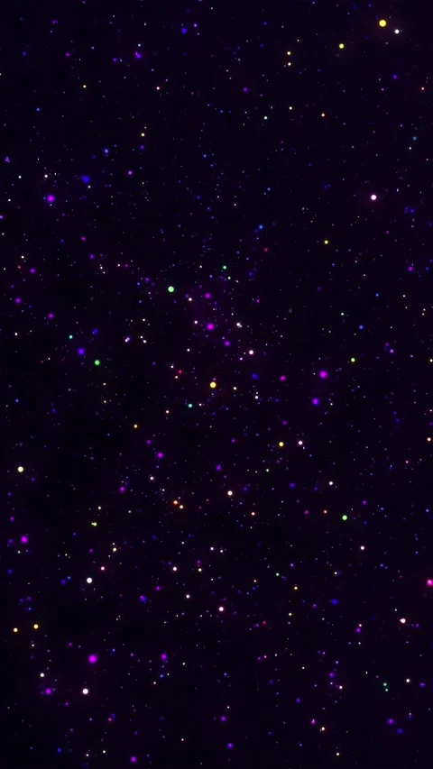 Animated Purple Glitter Stars | Stock Video | Pond5