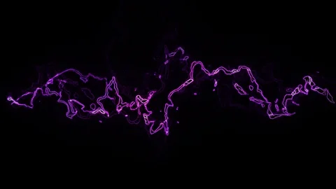Animated Purple Lightning Background 库存影片 129290125