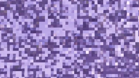 Animated purple square pixel background moving fast with digital mosaic effec Stock Footage 328654917