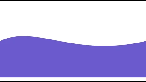 Animated Purple Wave Background on White Vídeos de archivo 334371172