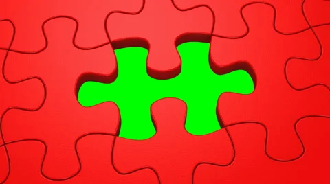 Animated Puzzles Stock Footage 61630682