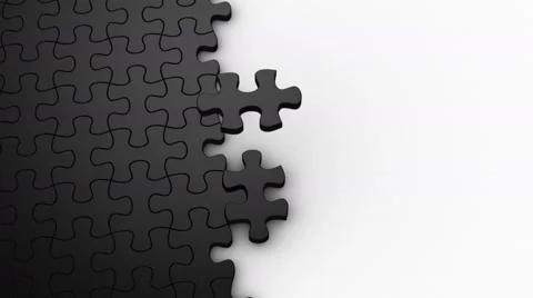 Animated Puzzles Stock Footage 61723460