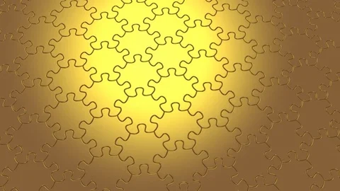 Animated Puzzles Stock Footage 69991724
