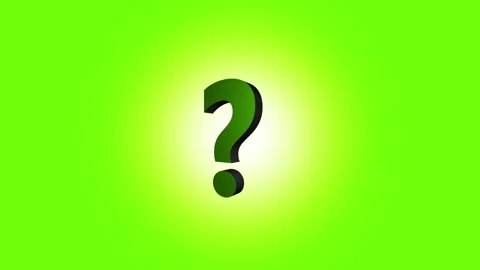 Animated Question Mark. Questioning problem and ask sign on colorful gradie.. Stock Footage 293486462