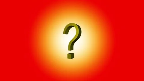 Animated Question Mark. Questioning problem and ask sign on colorful gradie.. Stock Footage 293486464