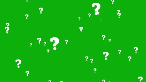 Animated Question Mark Sign Effect for overlay. Video stock 336858891