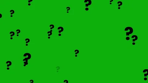 Animated Question Mark Sign Effect for overlay. Видео 336858902