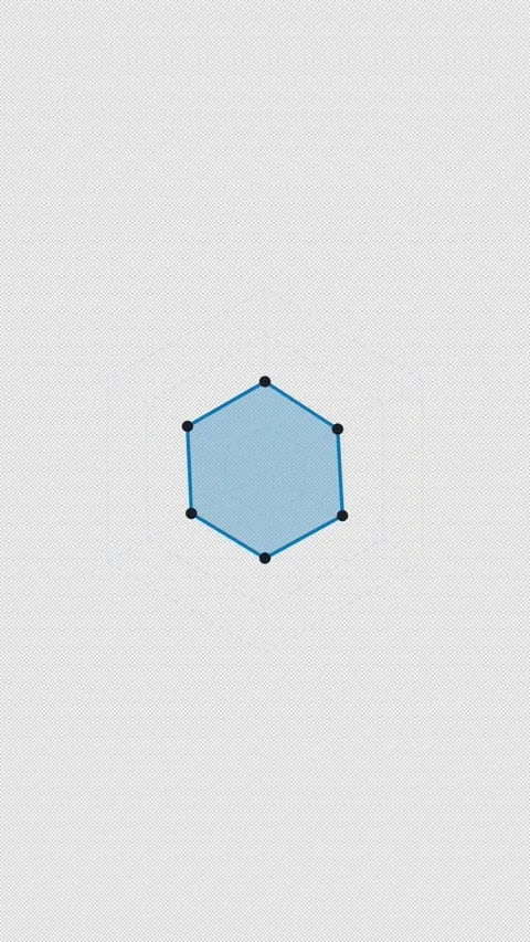 Animated Radar Spider Chart Balanced Cyan Overlay Alpha 4K Vertical 9x16 Light Видео 339507715