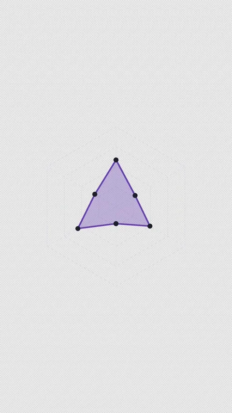 Animated Radar Spider Chart Spiked Violet Overlay Alpha 4K Vertical 9x16 Light Vídeos de archivo 339507680