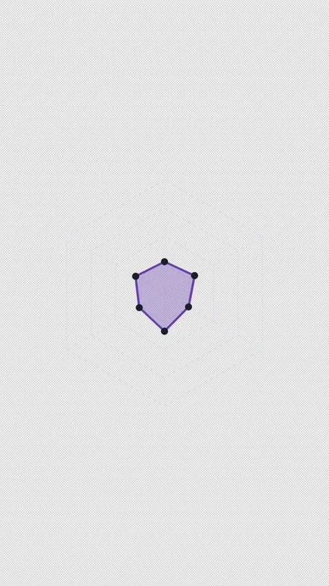 Animated Radar Spider Chart Weak Violet Overlay Alpha 4K Vertical 9x16 Light Видео 339507677
