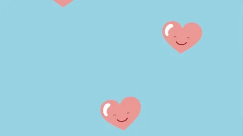 Animated Radial Concentric Beating Heart Icon with Pink Neon Light Effect Stock Footage 336562454