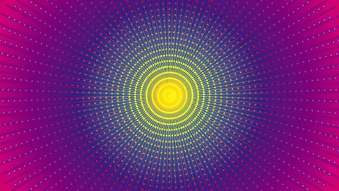 Animated rainbow colored tunnel background, optical fiber and digital data .. Stock Footage 250153490