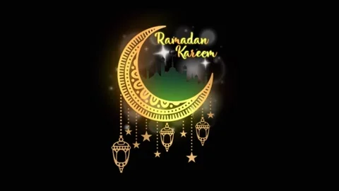 Animated ramadhan kareem Stock Footage 175672896