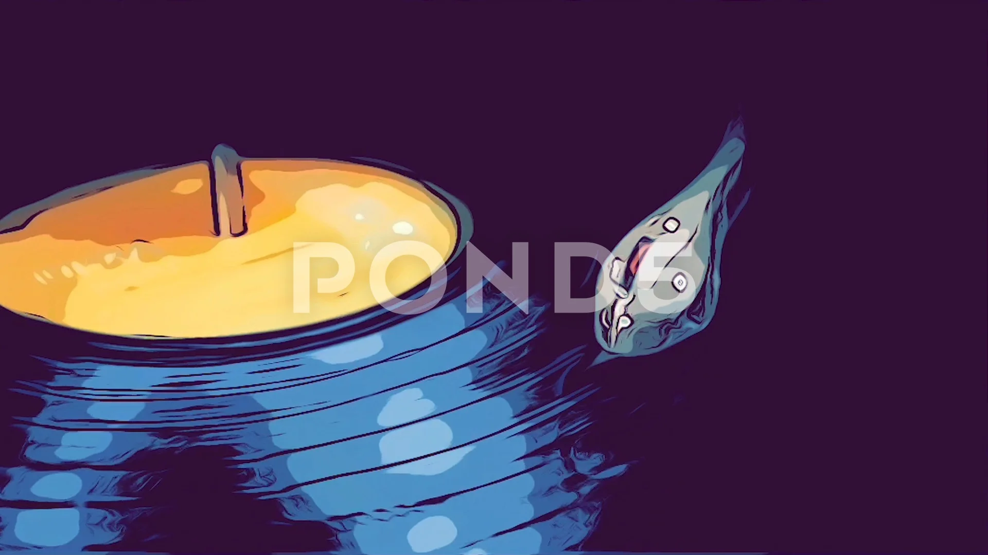 Animated Record Player Spinning A Retro Stock Video Pond5