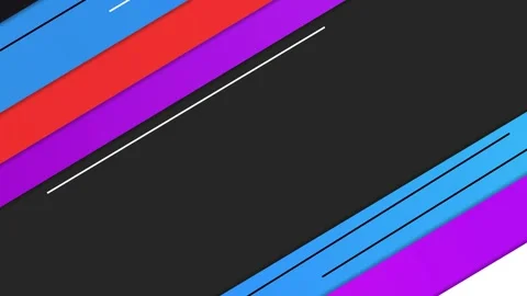 Animated rectangular geometric pattern background Modern abstract background and Stock Footage 247313312