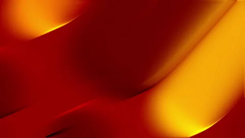 Animated red and yellow gradient background with fluid motion. Suitable for pres Stock Footage 282000724