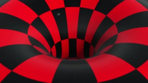 Animated red black spewing hole Stock Footage 138688363