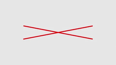 Animated red cross shape video Stock Footage 330454569