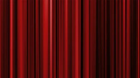 Animated Red Curtain Stock Footage 12860456