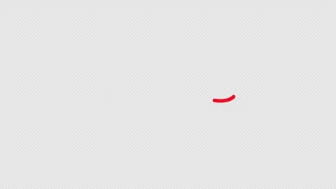 Animated red curve line video Stock Footage 330454439
