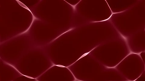 Animated red light in the form of waves Stock Footage