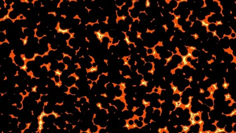 Animated Red Microscopic Cells and Digital Noise Transition Stock Footage 336394451