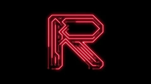 neon red r