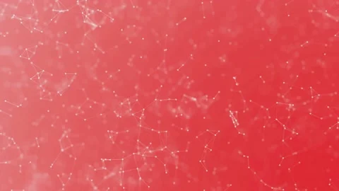 Animated Red Plexus Animation Background Template Stock Footage 196562686