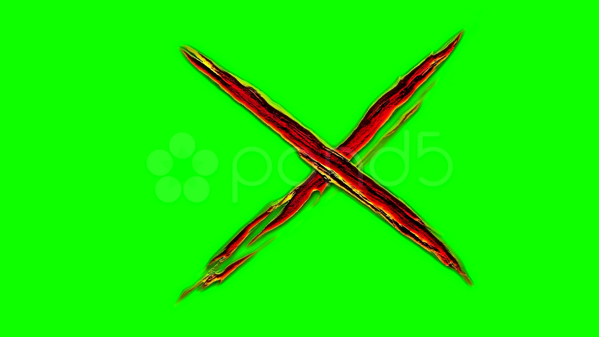 Creative designs of letter X with green background For logos and graphic designs
