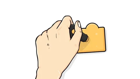 Animated Rejected Stamp with White Background for Video Stock Stock Footage 282777871