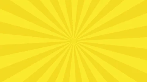 Animated Retro Comic Book Crack Text Bubble on Yellow Sunburst Background Stock Footage 339222621
