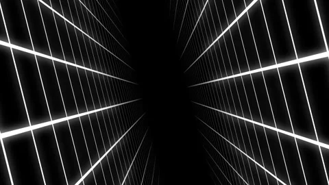 Animated retro grid abstract dark background Stock Footage 279619593